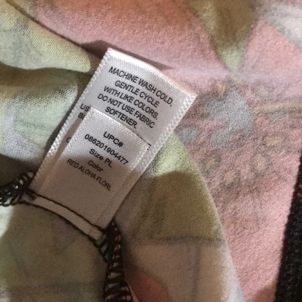 Cuddl Duds Black and Orange Floral Maxi Dress - Picture 6 of 6